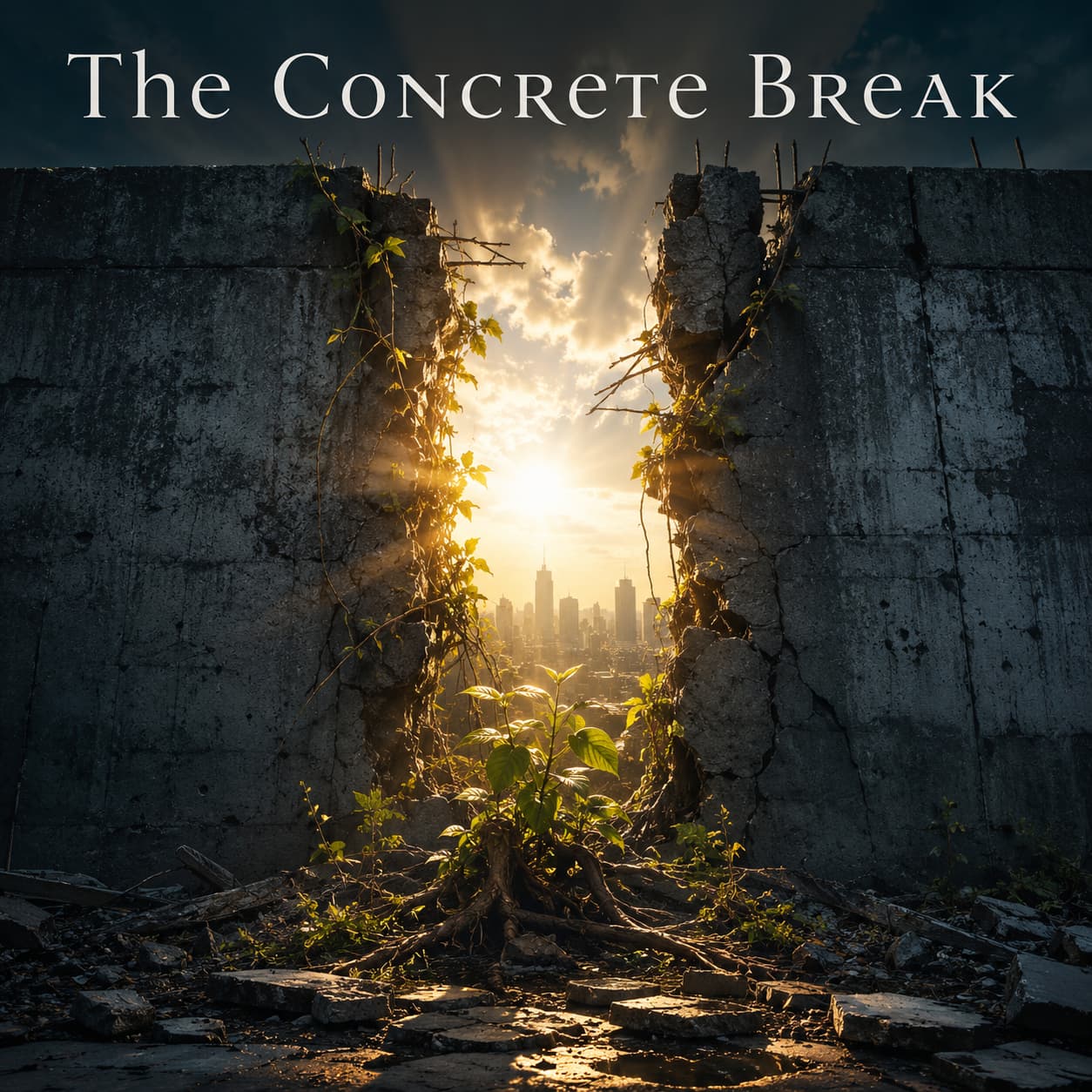 The Concrete Break Square The Concrete Break Single Album Cover